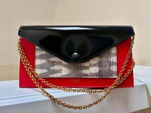 Celine Leather WOC Crossbody & Clutch